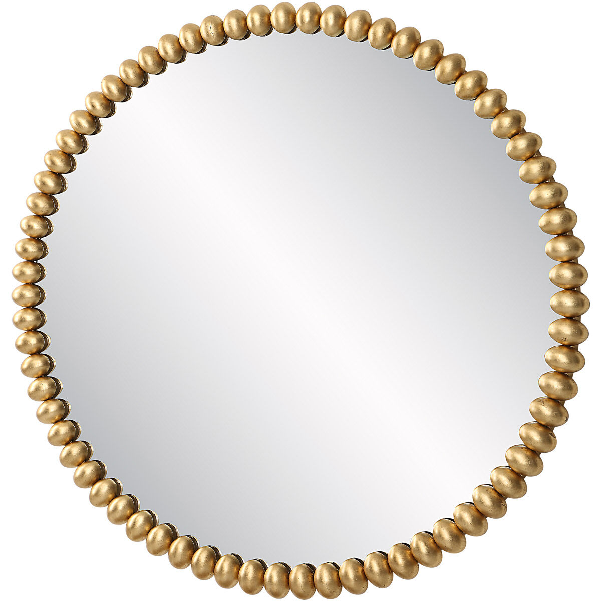 Byzantine 41 X 41 inch Antiqued Gold Leaf Mirror