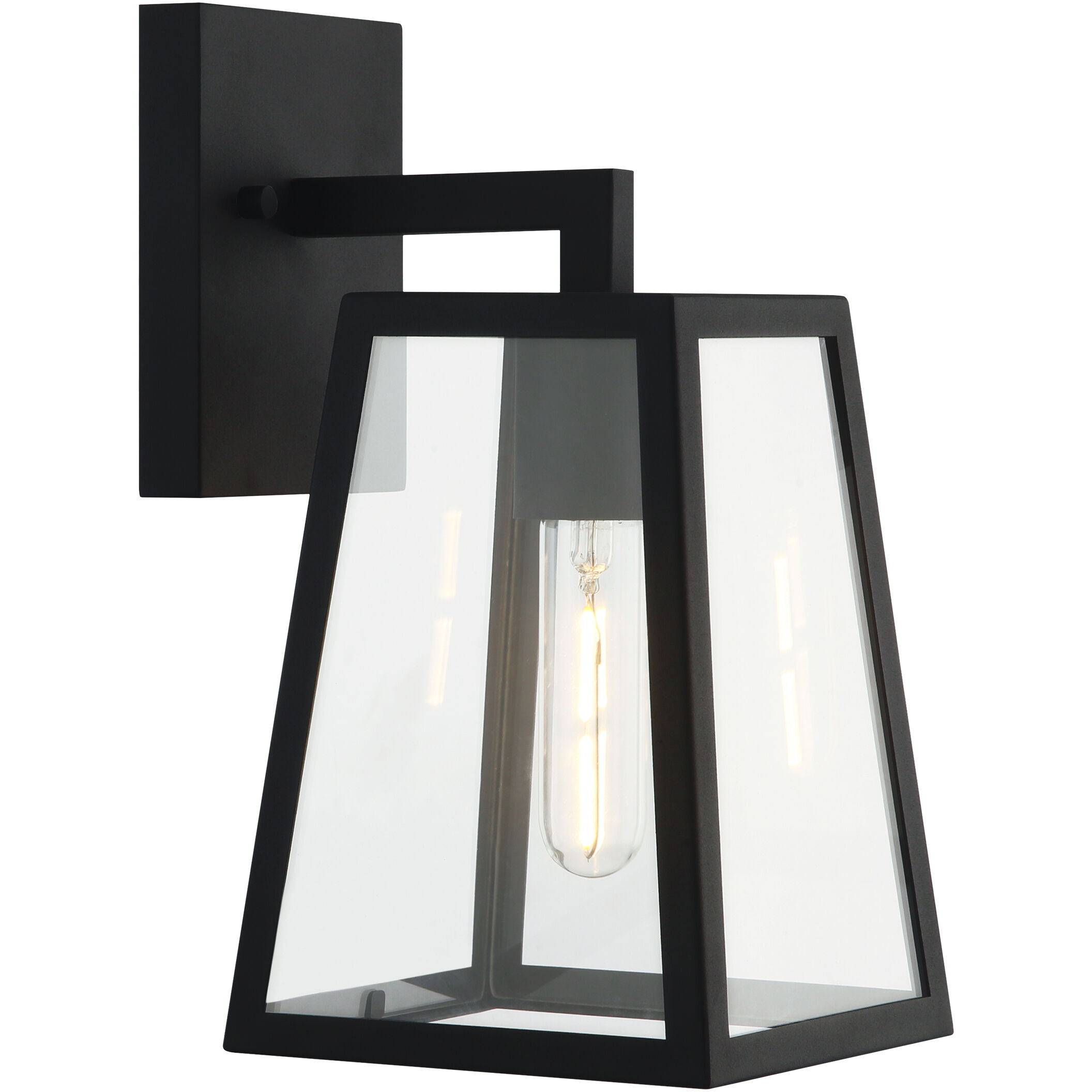 Denzil 1 Light 5.75 inch Matte Black Wall Sconce Wall Light