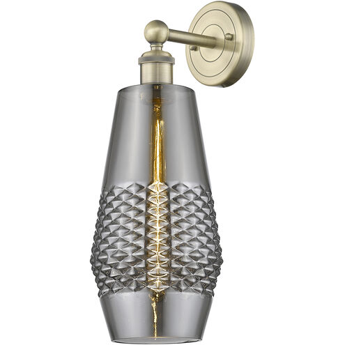 Windham Sconce Wall Light in Antique Brass