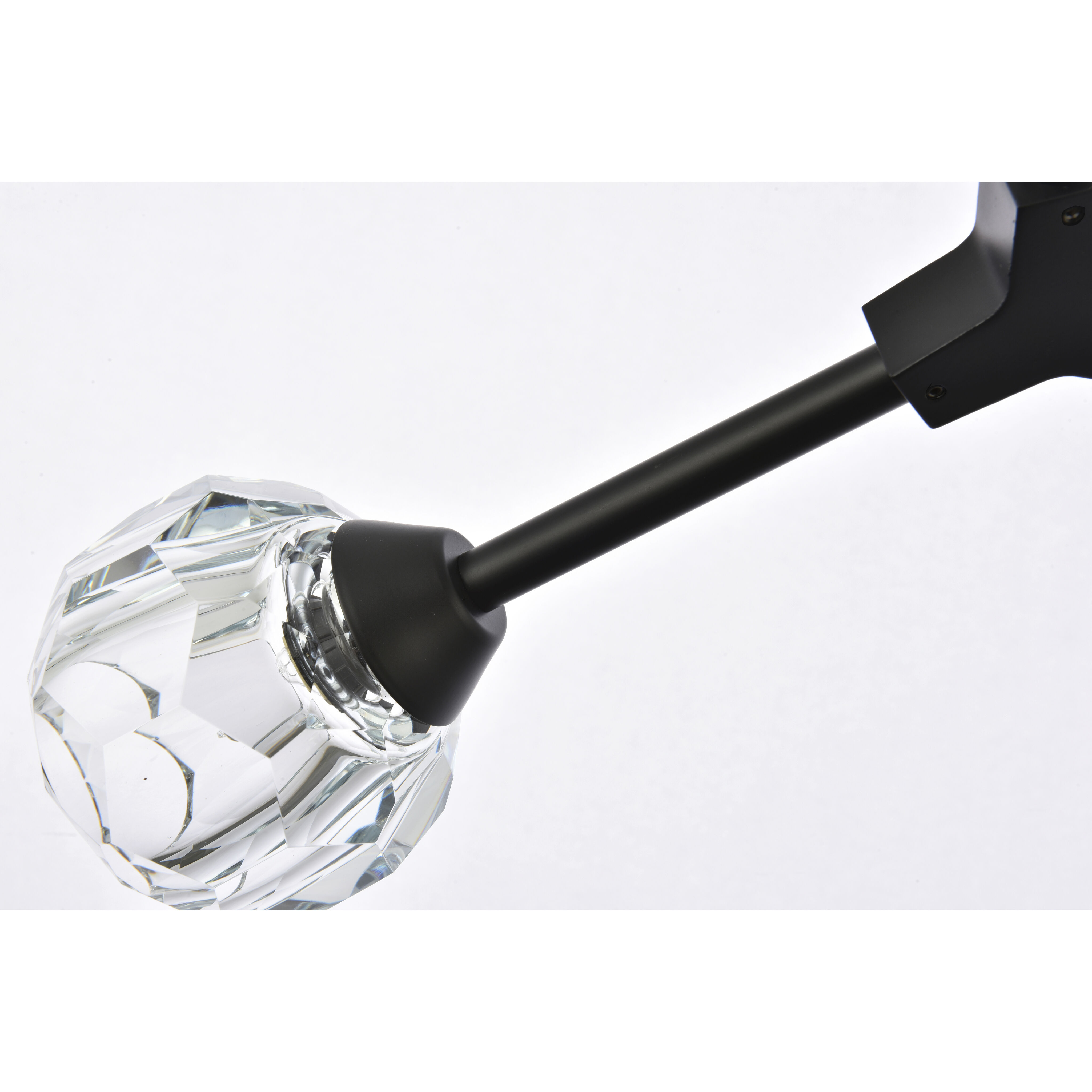 Zayne 4 Light 29 inch Black Pendant Ceiling Light