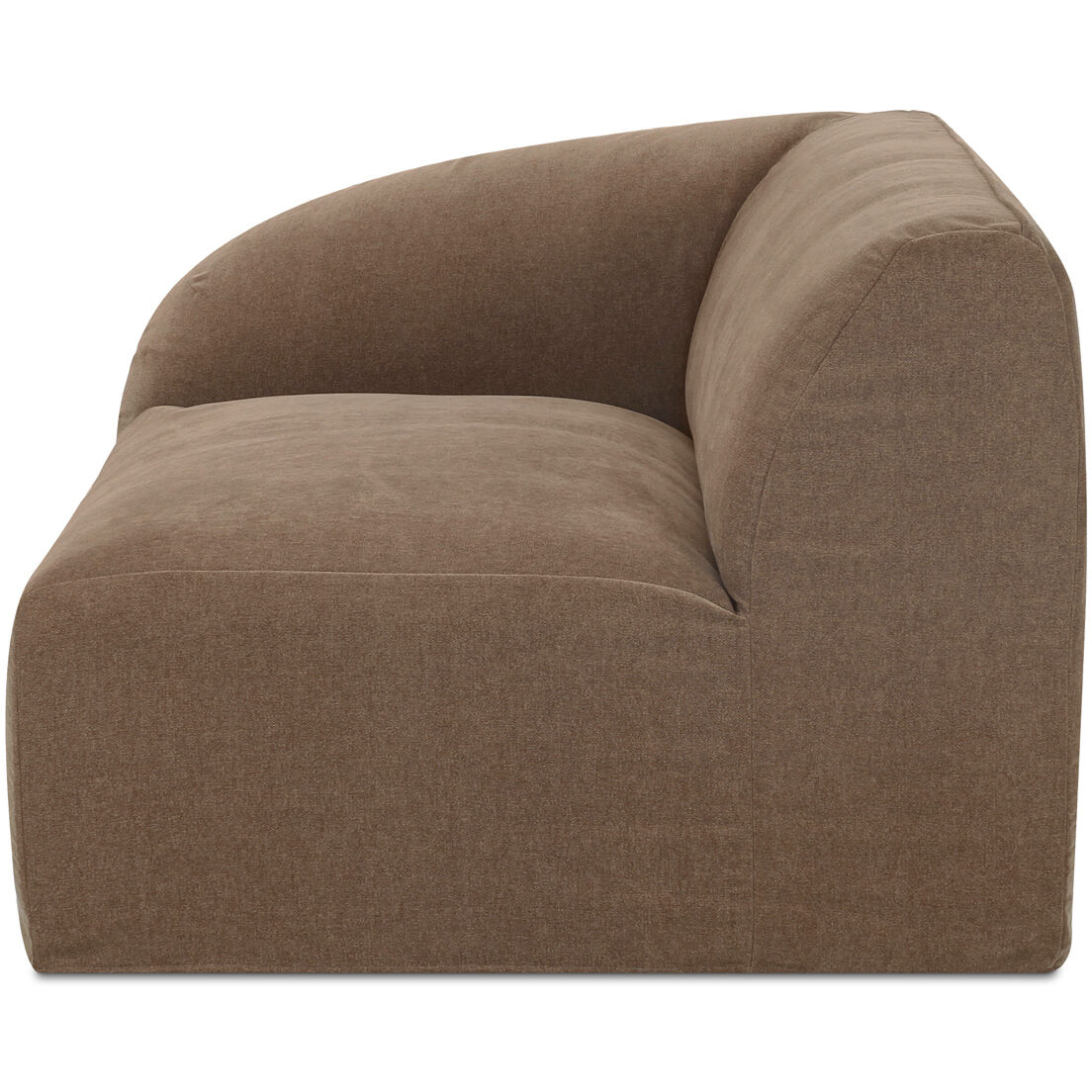 Isla Brown Left Arm Facing Chair