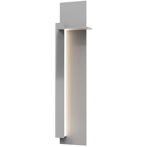 Backgate LED 8 inch Textured Gray ADA Sconce Wall Light