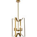 Hoffman 4 Light 14.00 inch Pendant