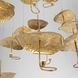 Lagatto LED 48 inch Bronze Chandelier Ceiling Light