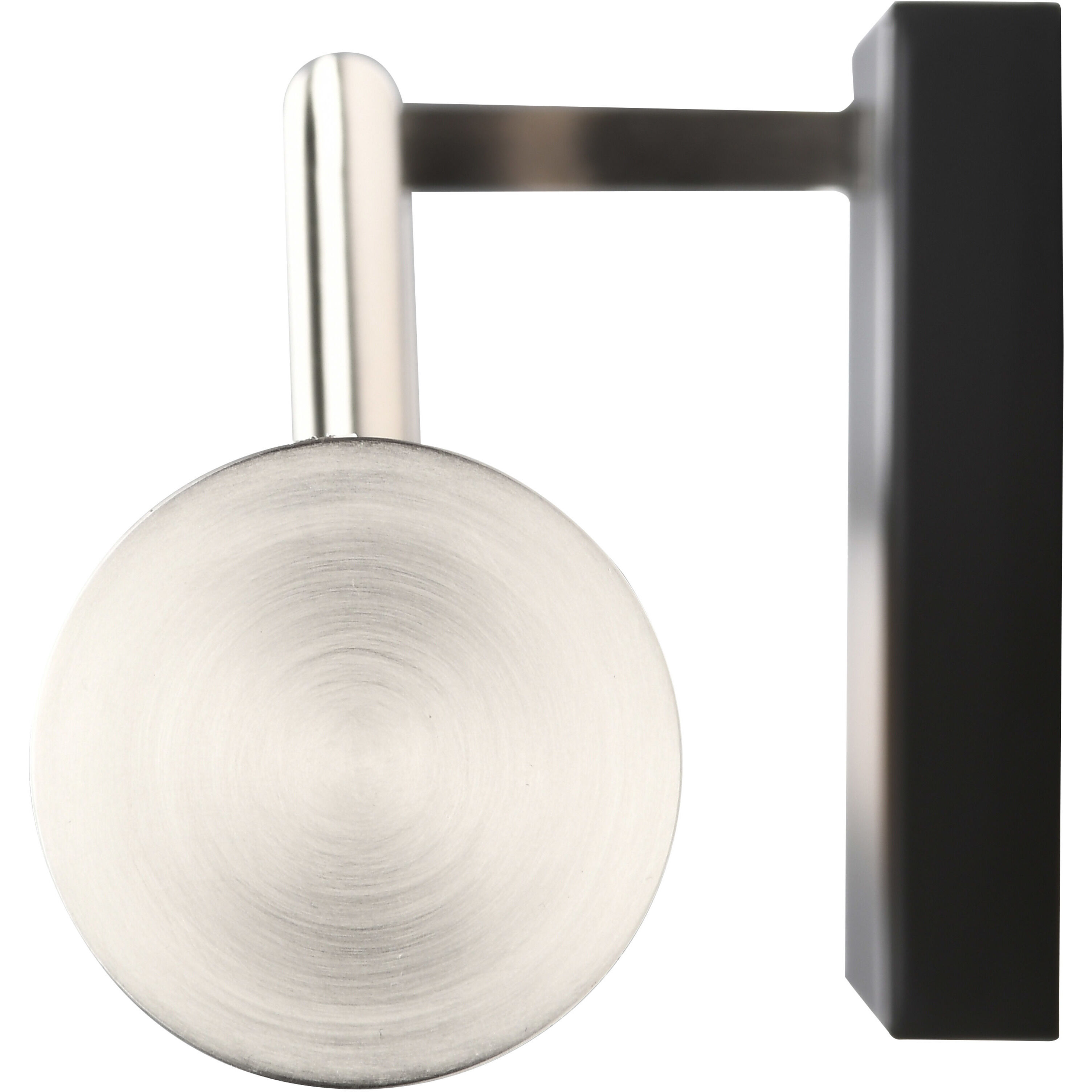 Solano LED 36 inch Black and Brushed Nickel Bath Vanity Light Wall Light