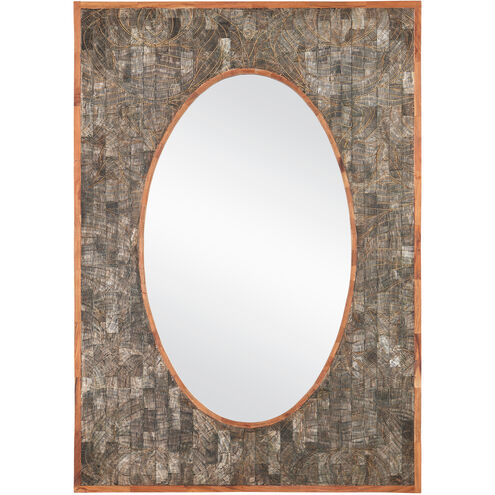 Ebba 41 X 29 inch Natural/Mirror Mirror