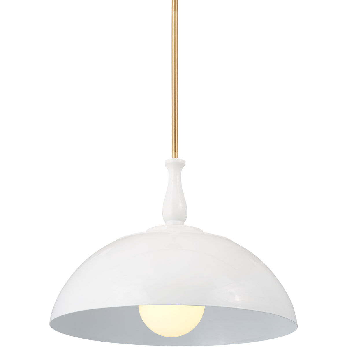 Homestead Fira 1 Light 18 inch White Pendant Ceiling Light, Fira