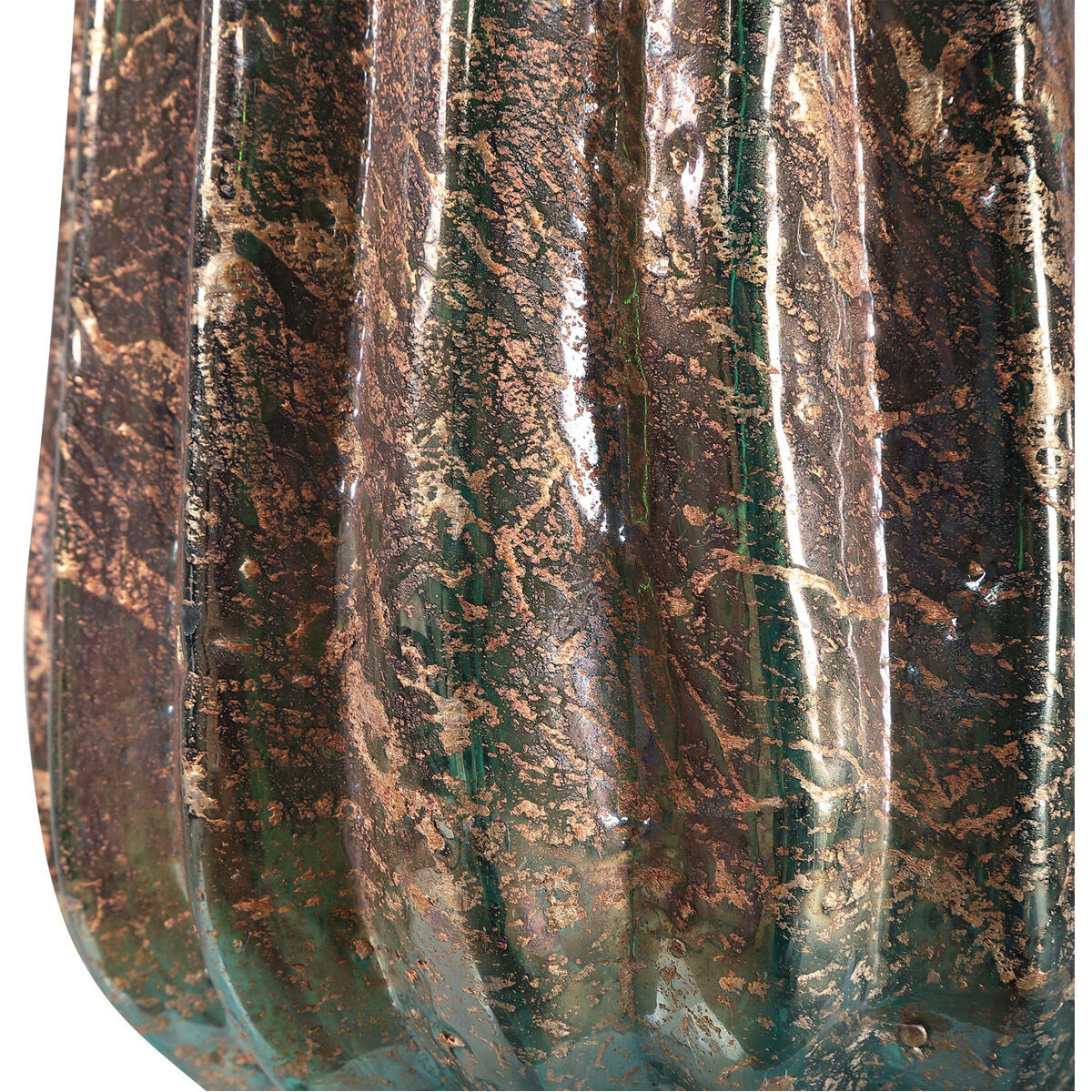 Mondrian 32 inch 150.00 watt Light Blue And Rust Art Glass Table Lamp Portable Light