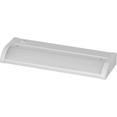 Hide-a-Lite V 120 LED 9 inch White LED Undercabinet Light in Matte White, Progress LED