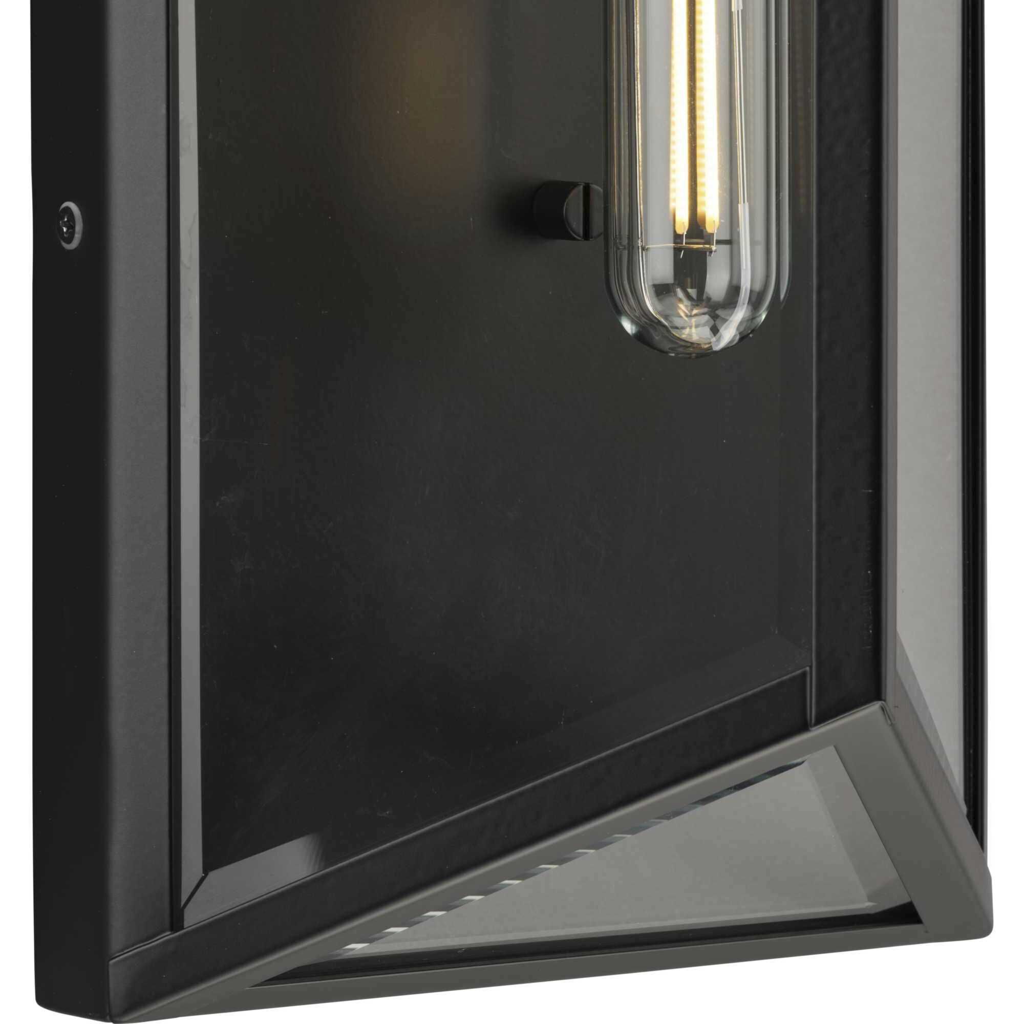 Bristol 2 Light 24 inch Matte Black Outdoor Wall Lantern