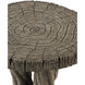 Dunmore 16 inch Charbon de Bois Accent Table
