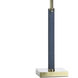 Dann Foley 29.5 inch 60 watt Blue Shagreen Table Lamp Portable Light