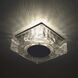 Cuboid LED 10 inch Black Flush Mount Ceiling Light in 3500K, dweLED