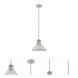 Gale 1 Light 12 inch Chrome Pendant Ceiling Light