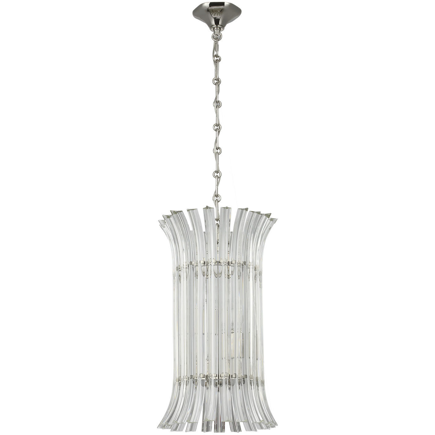 AERIN Rhine LED 12 inch Polished Nickel Pendant Ceiling Light