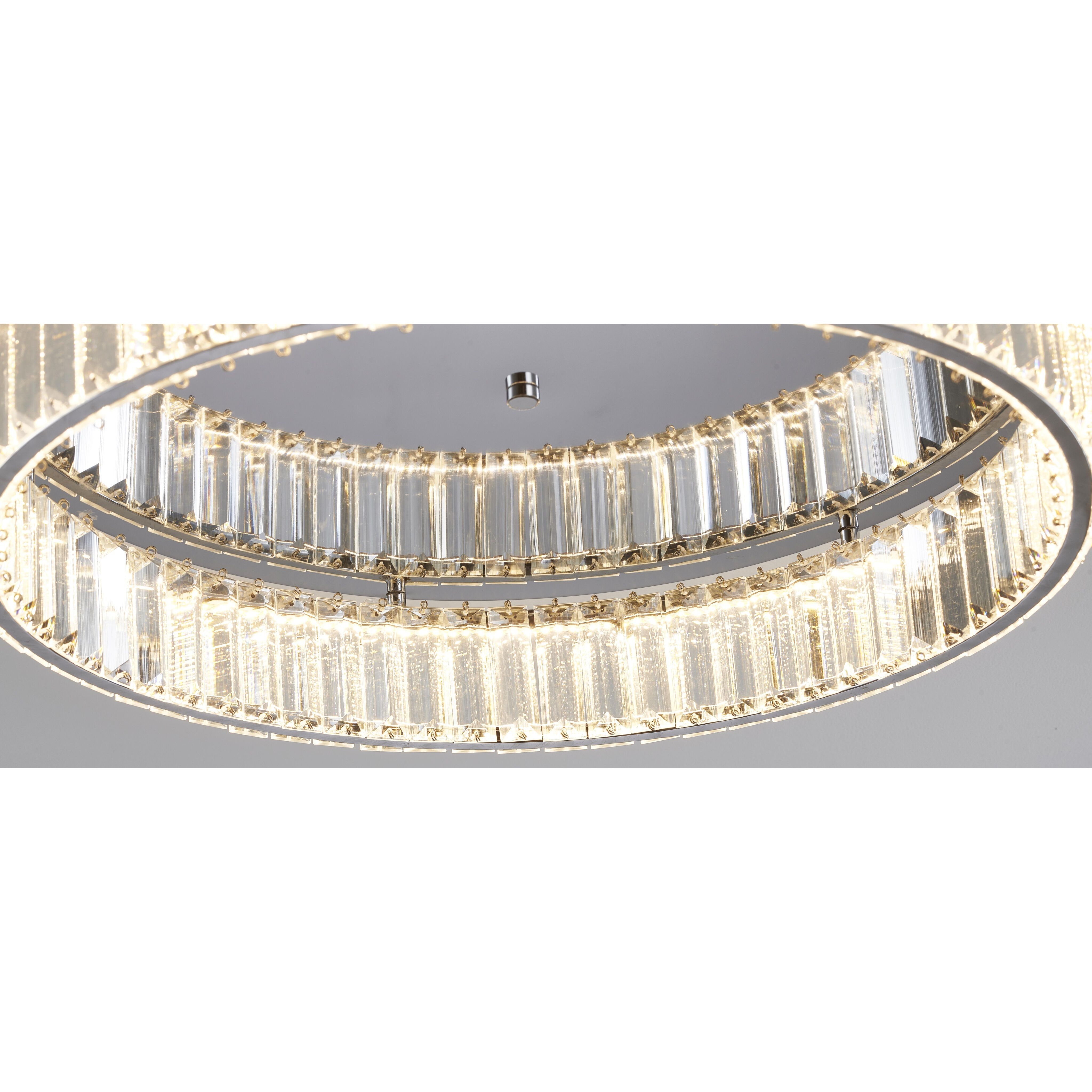 Canada LED 20 inch Chrome Flush Mount Ceiling Light