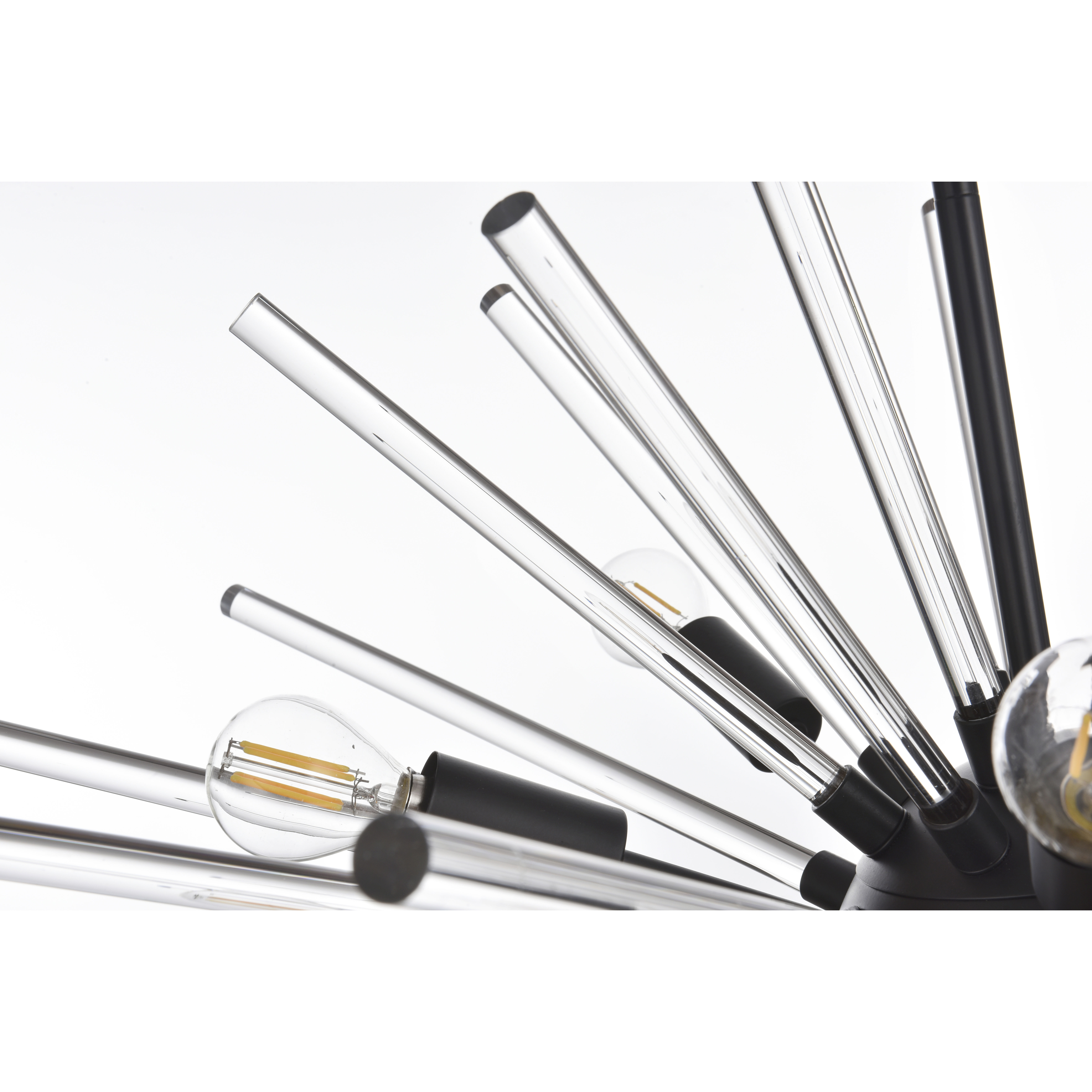 Sienna 10 Light 36 inch Black Pendant Ceiling Light