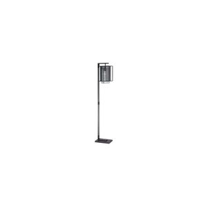 Silveny 61 inch 60.00 watt Matte Black Floor Lamp Portable Light