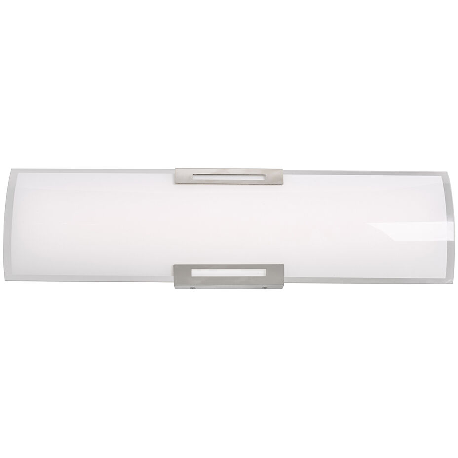 Allure LED 24 inch Brushed Nickel Bath Vanity Light Wall Light
