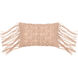 Punta 22 inch Dusty Pink Pillow Kit in 14 x 22, Lumbar