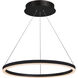 Tania 24 inch Black Pendant/Chandelier Ceiling Light