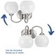 Carisa 2 Light 15 inch Brushed Nickel Bath Vanity Wall Light