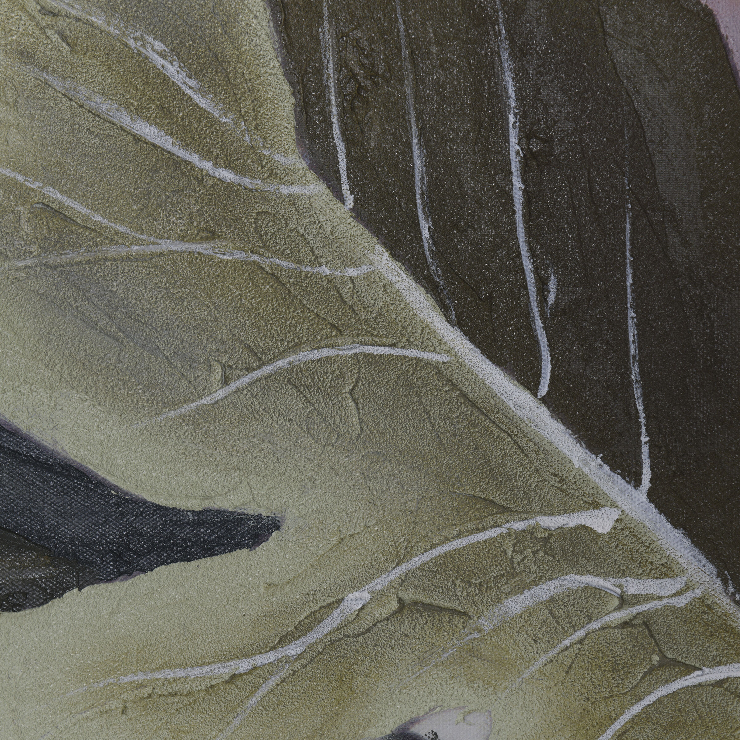 Stu Multi - White and Black and Green and Pink Wall Art