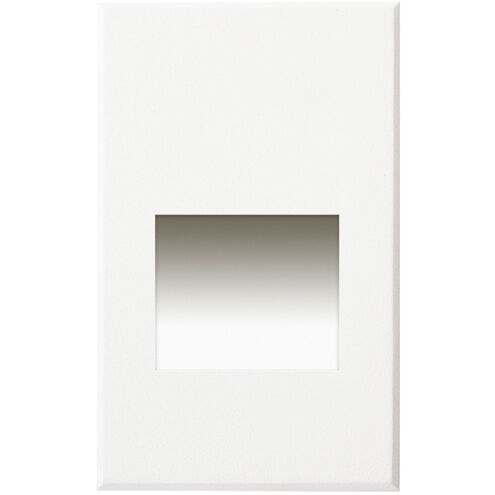 Sonic LED 5 inch White Exterior Wall/Step Light