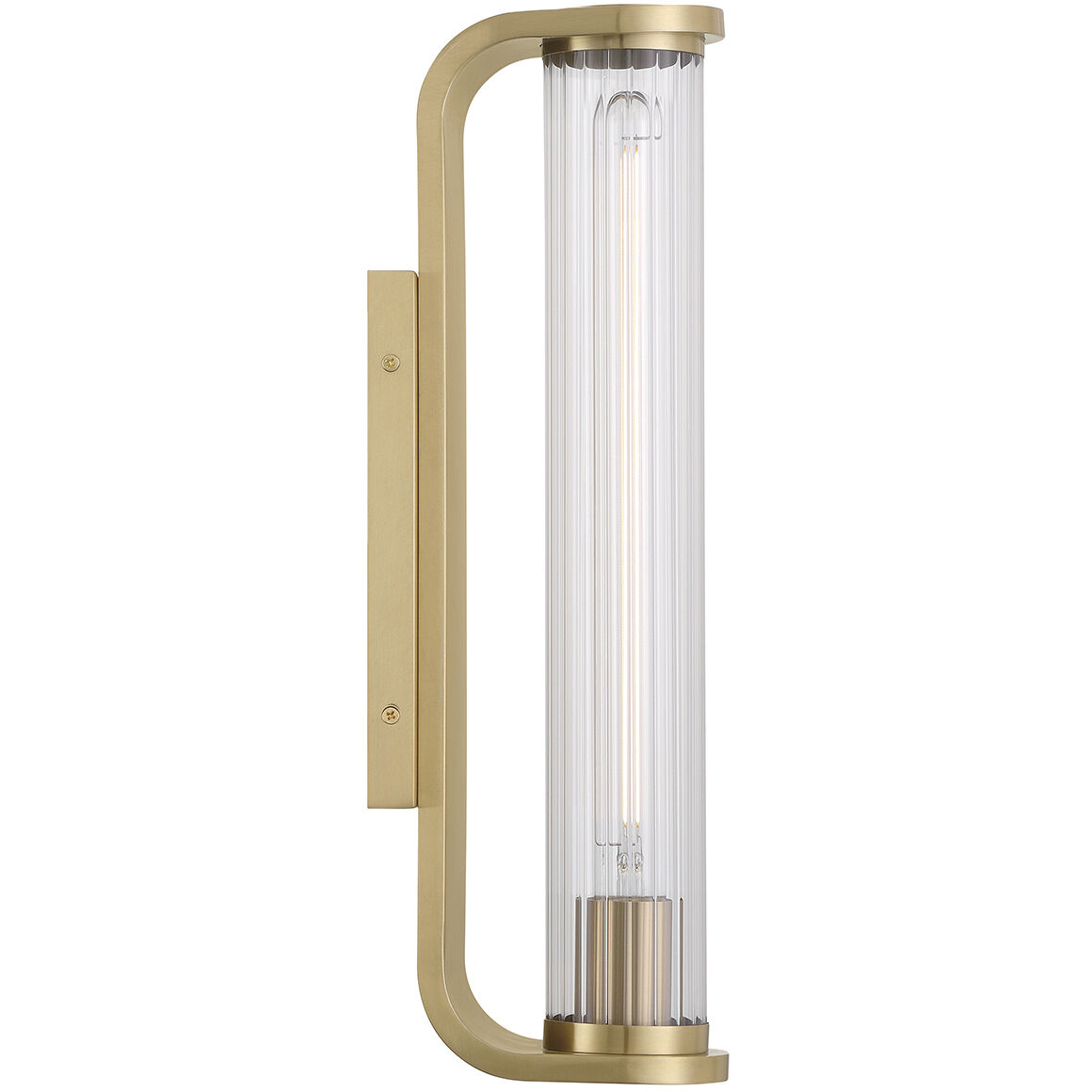 Jarvis Bath Sconce Wall Light in Aged Brass