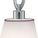Domo 1 Light 8 inch Chrome Mini Pendant Ceiling Light