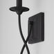 Vincent 1 Light 5 inch Black Iron Sconce Wall Light