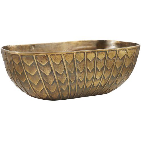 Ezekial Antique Brass Centerpiece