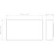 Rio LED 12.8 inch Plaster ADA Interior Wall Light