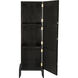 Etruscan Hand Rubbed Black Tower Cabinet