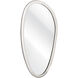 Flex 30 X 16 inch Polished Nickel with Mirror Wall Mirror