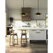 Alora Mood Tetsu 1 Light 19.5 inch Matte Black Pendant Ceiling Light