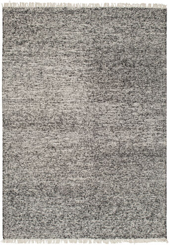 Rex 108 X 72 inch Black Rug in 6 X 9, Rectangle