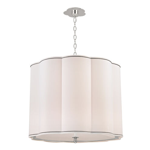 Sweeny 5 Light 25 inch Polished Nickel Chandelier Ceiling Light