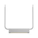 Morii LED 15 inch Bright Satin Aluminum Pendant Ceiling Light