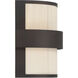 Harbor Wrap Wall Sconce Wall Light in Legacy Brass and Dark Bronze