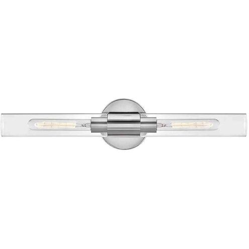 Shea LED 24 inch Chrome Bath Light Wall Light