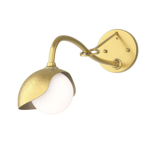 Brooklyn 1 Light 6 inch Modern Brass and Modern Brass Long-Arm Sconce Wall Light, Long-Arm