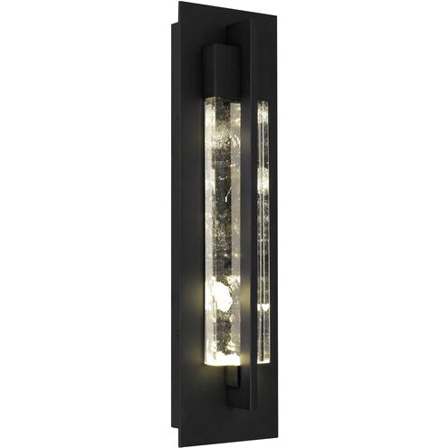 Rivera LED 20 inch Sand Black Wall Sconce