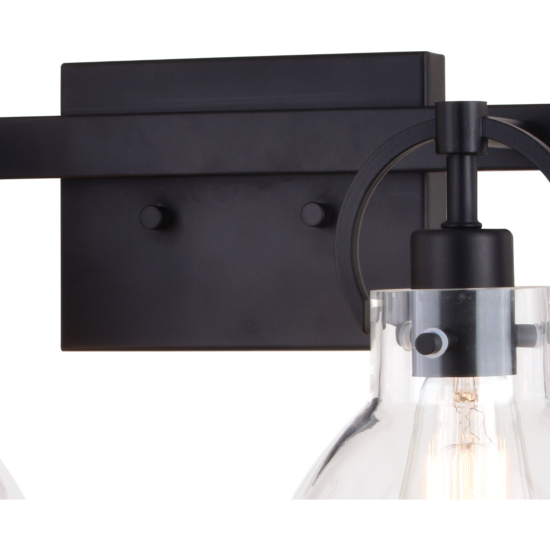 Ogden LED 16.5 inch Matte Black Bathroom Light Wall Light in 2