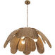Covea 3 Light 30 inch Legacy Brass Pendant Ceiling Light