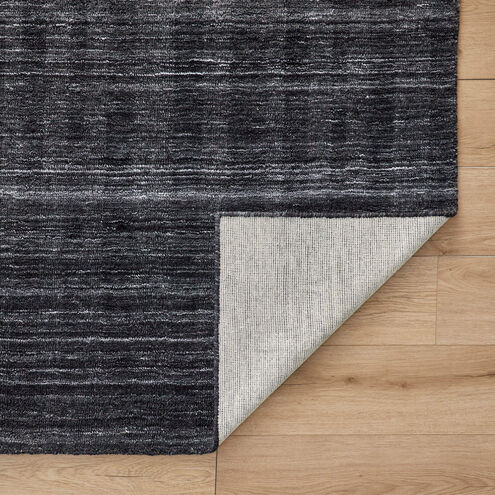 Pari 130 X 94 inch Dark Grey Rug in 8 x 11