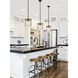 Glacier 1 Light 8.5 inch Matte Black Pendant Ceiling Light