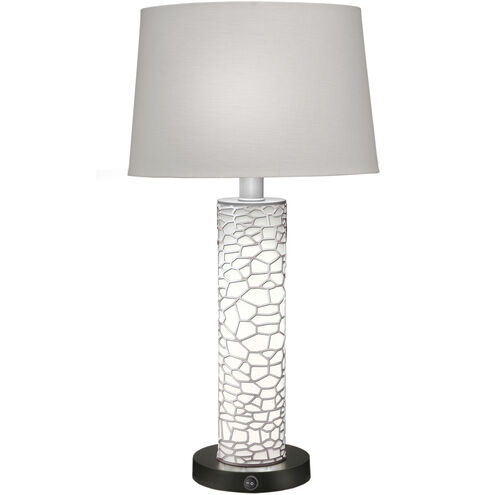 Ellie 29 inch 150.00 watt Silver Table Lamp Portable Light