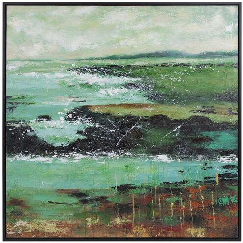 The Irish Shore 51.75 X 51.75 inch Hand Painted Original Art