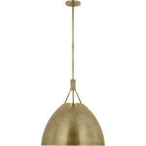 Sean Lavin Sospeso 1 Light 18 inch Natural Brass Line-Voltage Pendant Ceiling Light